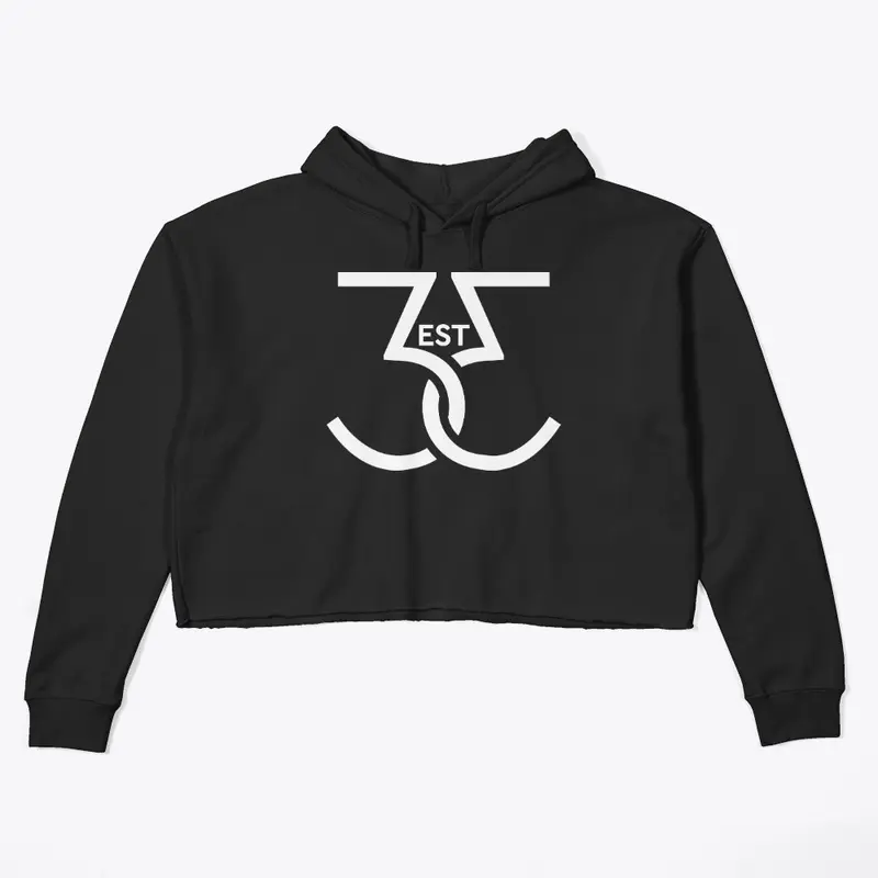 EST. 33 WOMENS CROP HOODIE