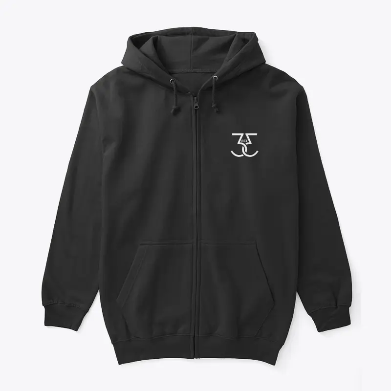 EST. 33 UNISEX ZIP HOODIE CLASSIC LOGO